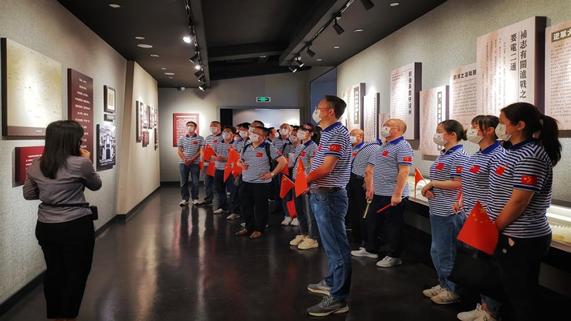 重溫崢嶸歲月，感悟紅色初心 ——瀘天化弘旭黨委開展“學(xué)黨史 感黨恩 跟黨走” 主題黨日活動(圖3)